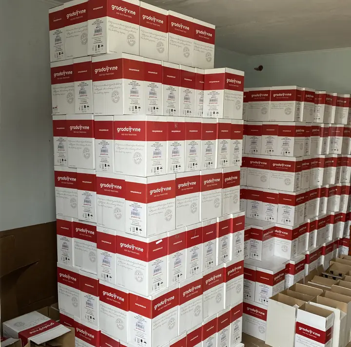 Упакованная винная продукция